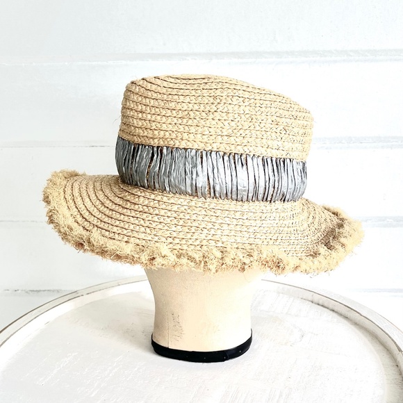 TRACY WATTS BROOKLYN 100% Raffia Hat - O/S main image 7